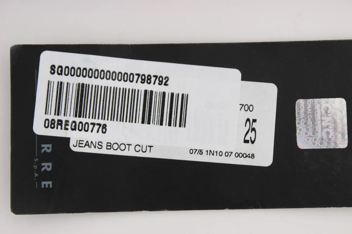 Blue Cotton Bootcut Denim Jeans
