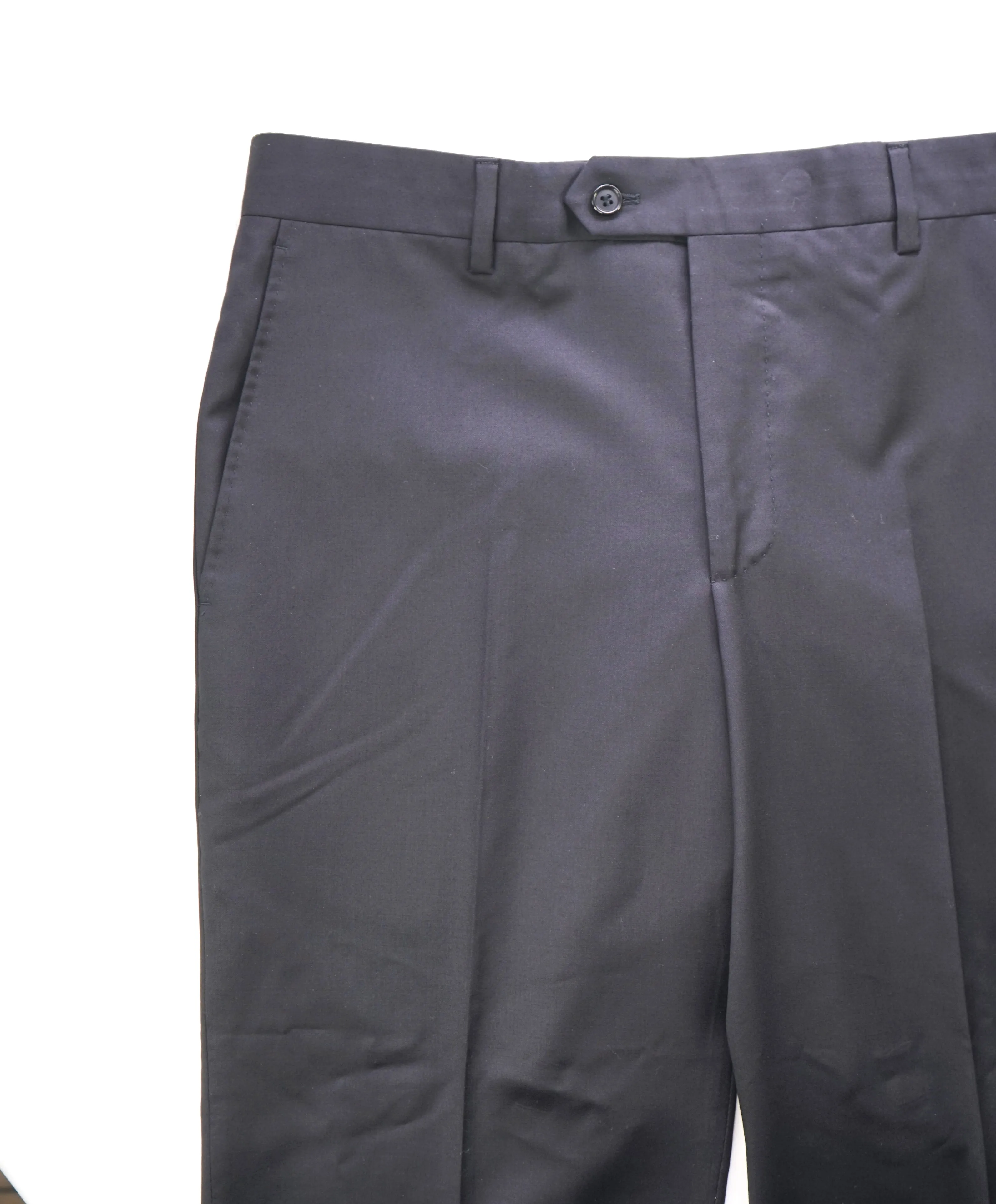 ERMENEGILDO ZEGNA - By SAKS FIFTH AVENUE Flat Front Dress Pants - 34W 32L