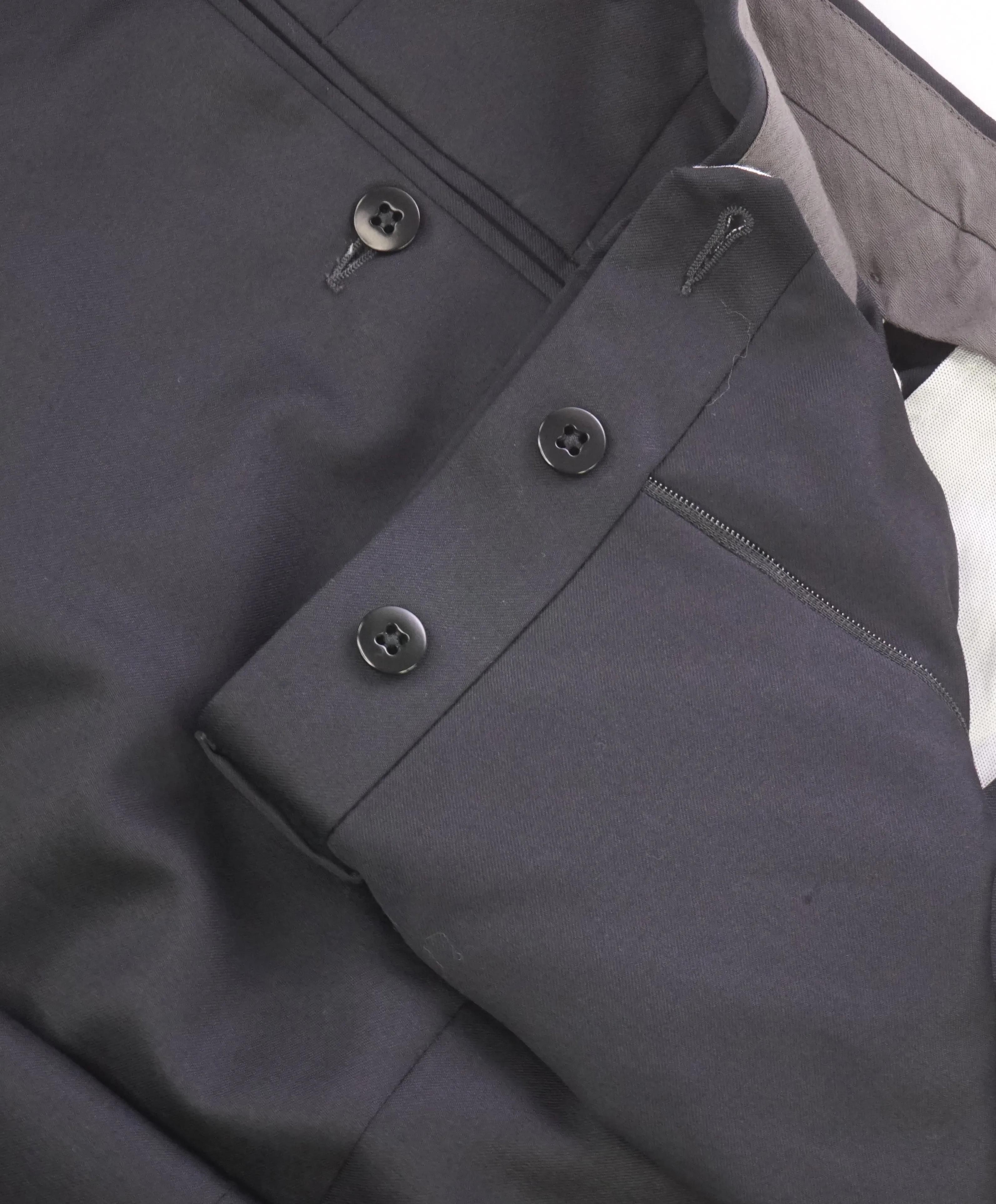 ERMENEGILDO ZEGNA - "MICBLK" Regular Black Premium Dress Pants - 40W (58EU)