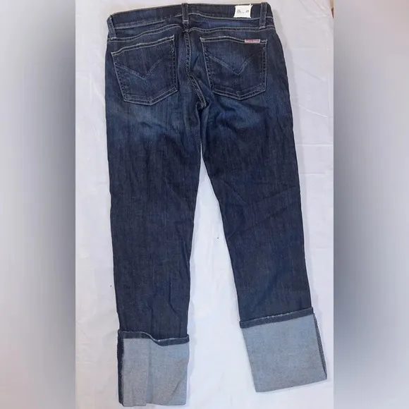 Hudson Muse Crop Skinny With 5” Cuff Jeans