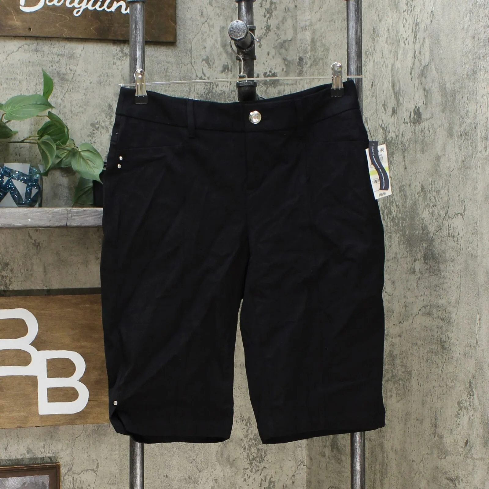 INC International Concepts Curvy Fit Bermuda Walker Shorts