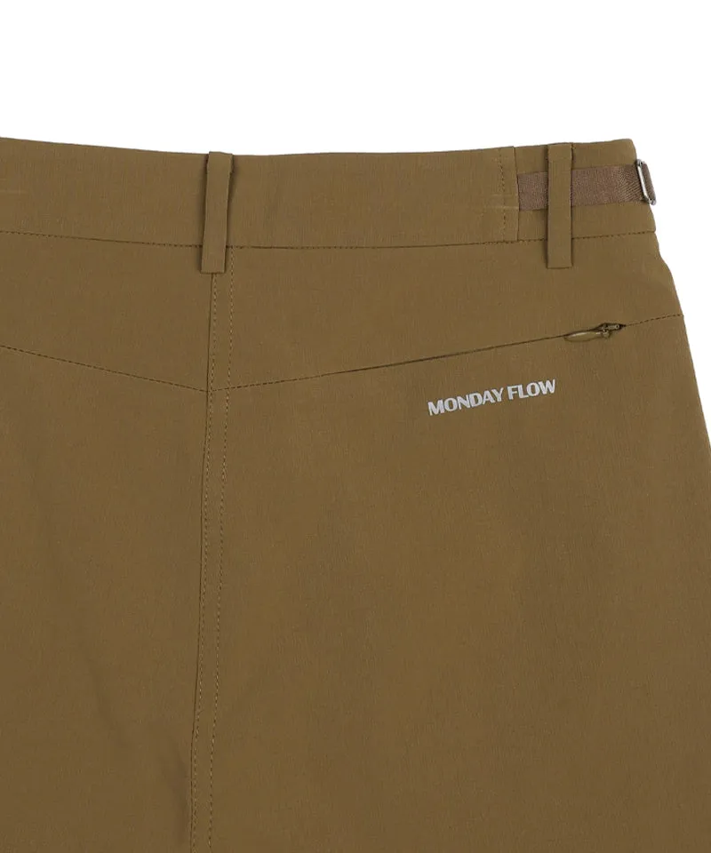 Monday Flow Light Stretch Bermuda - Camel