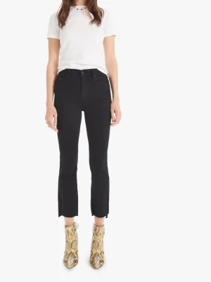 the insider crop step fray jean