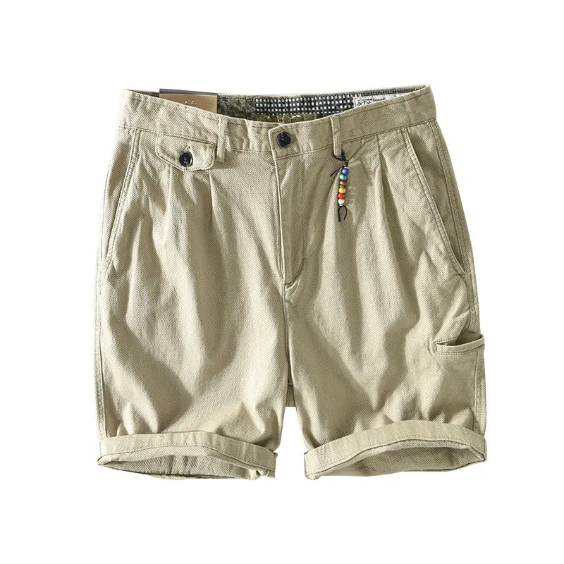 West Louis™ Summer Big Pocket Cotton Short
