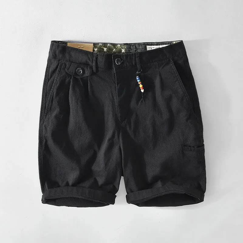 West Louis™ Summer Big Pocket Cotton Short